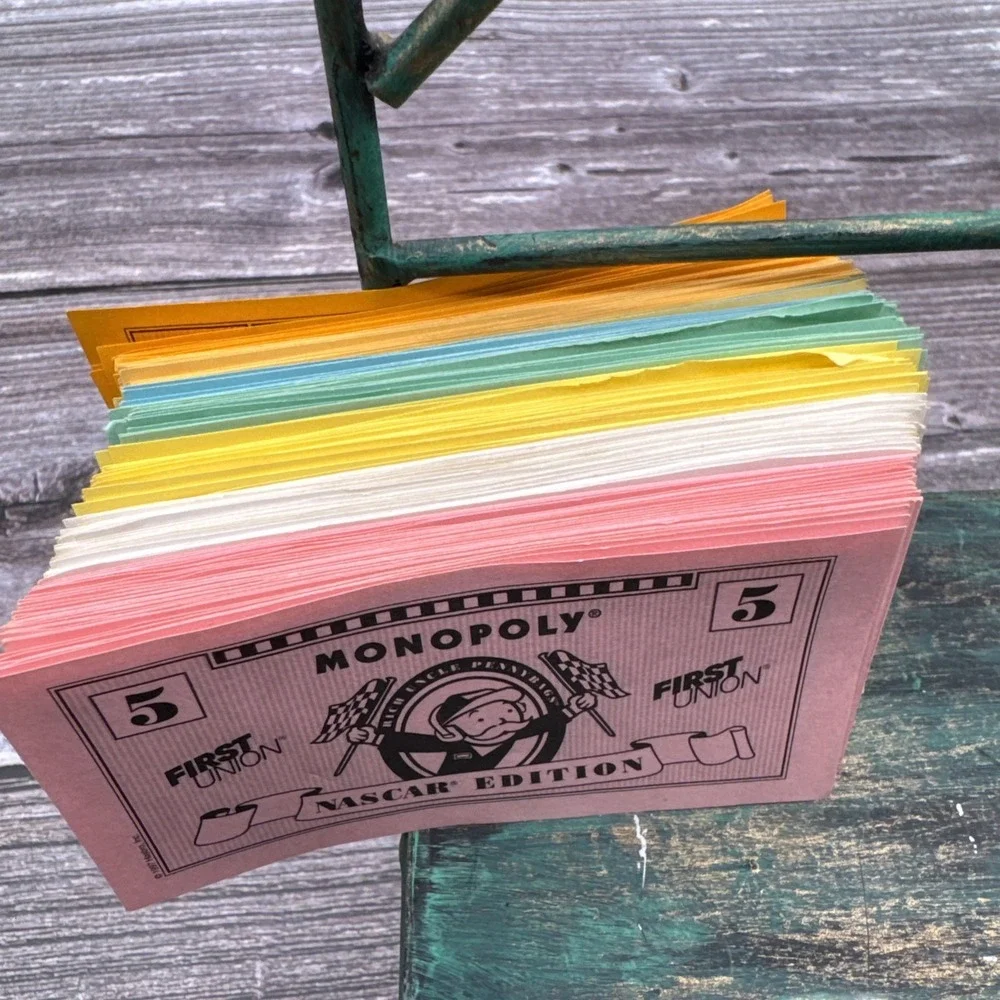 Monopoly Nascar Collectors Edition Replacement Money Pieces